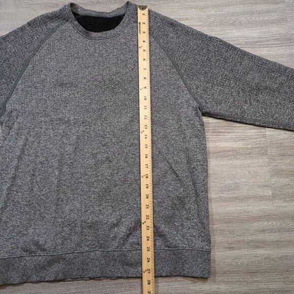 Lululemon Men's XL Engineered Warmth Long Sleeve Crew Sweatshirt Merino Wool - Picture 7 of 8